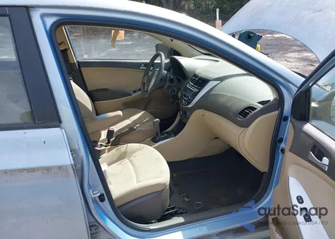 2013 Hyundai Accent Gls из США, поврежденный, VIN KMHCT4AE3DU447325